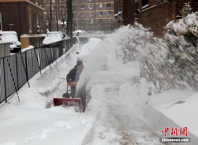 美國大雪過後民眾自娛自樂嗨翻天