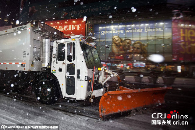 美國中西部東部再迎強降雪 23州發佈暴風雪警報