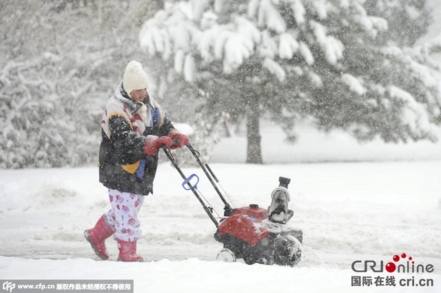 美國東北部3周內遭遇4場暴風雪 風暴向西南蔓延