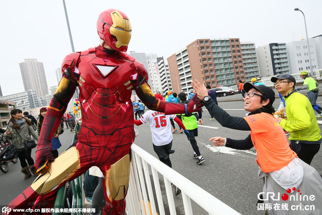 東京馬拉松賽上演全民cosplay