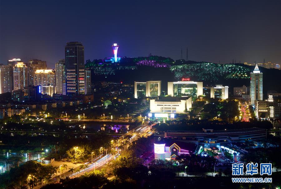 1400多個夜景工程點亮廈門璀璨夜