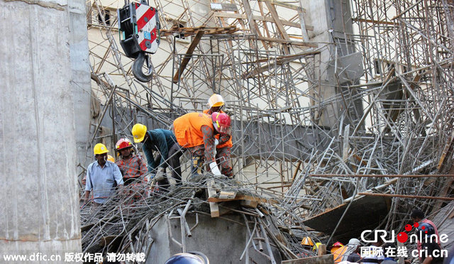 孟加拉國在建廠房坍塌 至少6人死亡約70人被埋