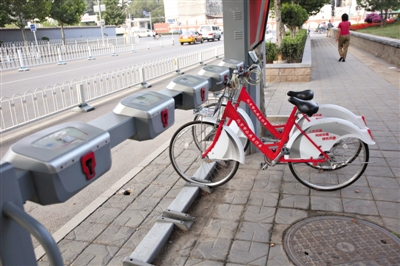 外地遊客逛北京可租公共自行車 1小時以內免費