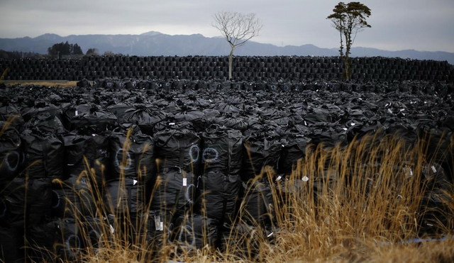 日本福島核污染垃圾堆積如山 居民苦不堪言