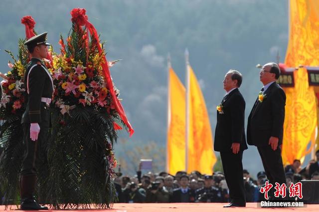 乙未年清明公祭黃帝典禮在陜西黃陵舉行