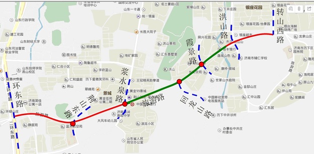 【齊魯大地-文字列表】【走遍山東-濟南】濟南旅遊路今起試行早高峰潮汐車道