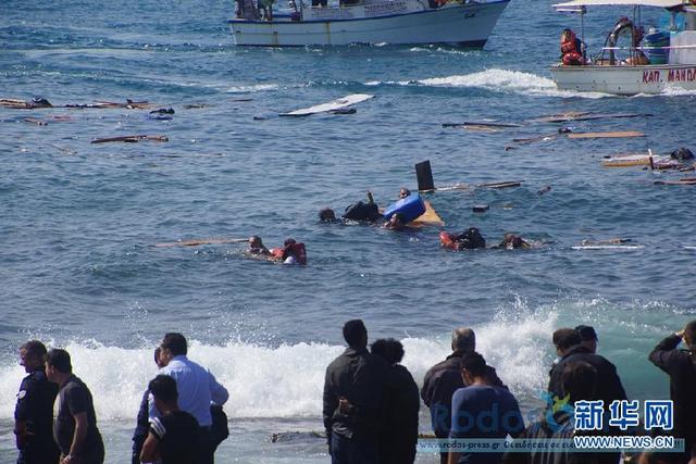 載約200人非法移民船在希臘海域沉沒