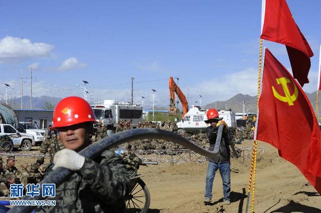 西藏地震規模最大的安置點基本建成