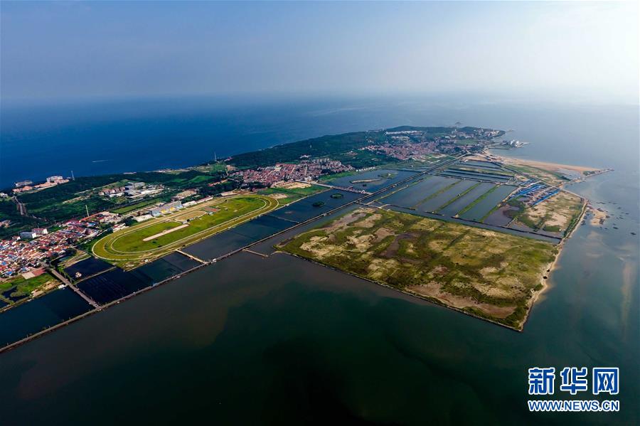 鳥瞰煙臺養馬島