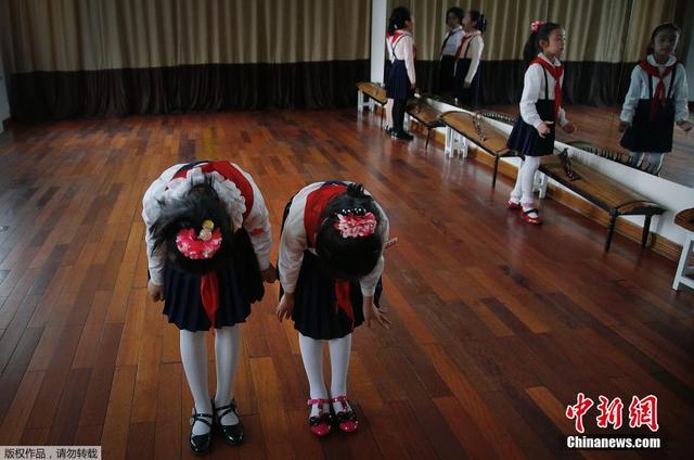 朝鮮平壤少年宮中的生活