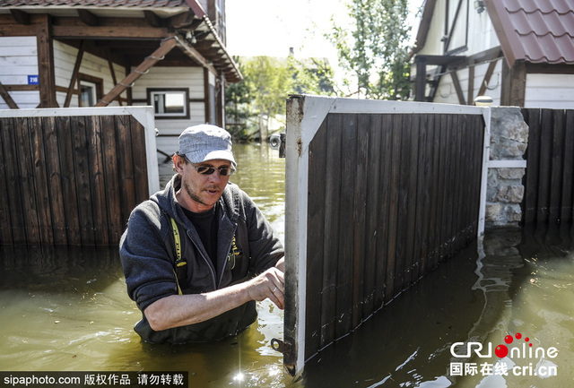 俄羅斯新西伯利亞遭遇洪水襲擊