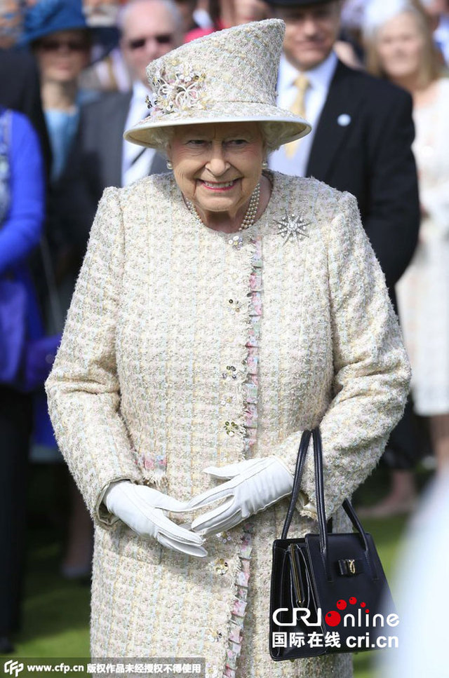 英女王在白金漢宮舉行花園派對