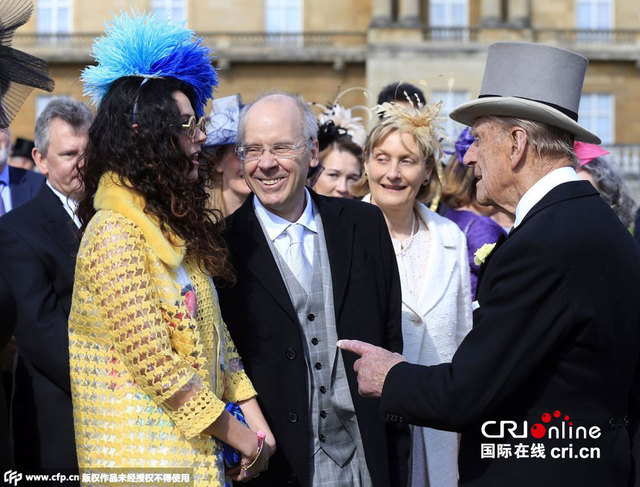 英女王在白金漢宮舉行花園派對