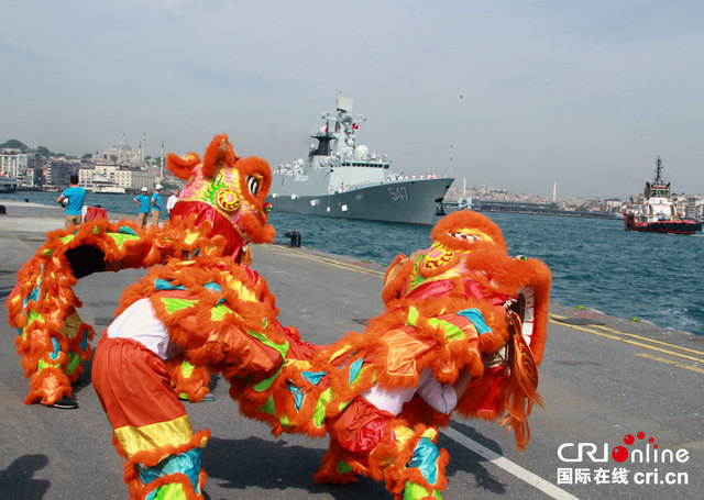 中國海軍第十九批護航編隊開始對土耳其進行友好訪問