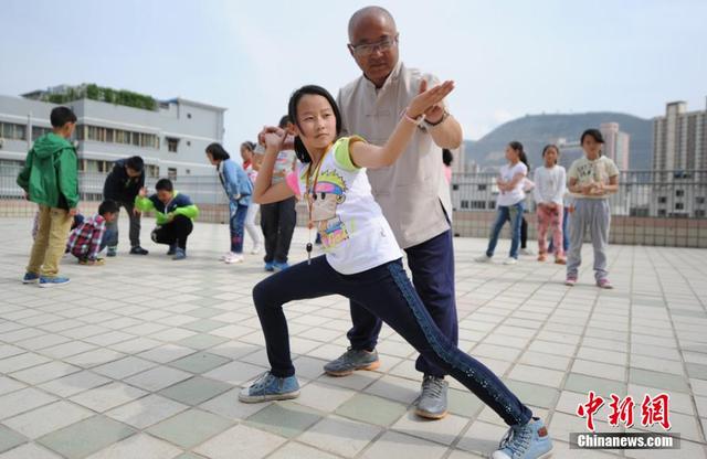 神秘“敦煌拳”走進蘭州小學