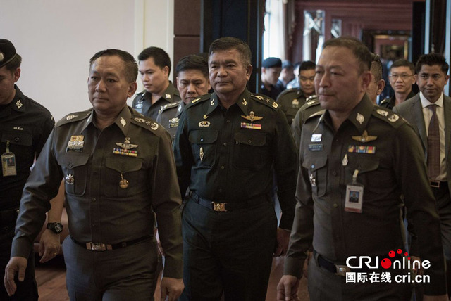 泰國陸軍中將前往警察局自首 涉嫌移民偷渡事件