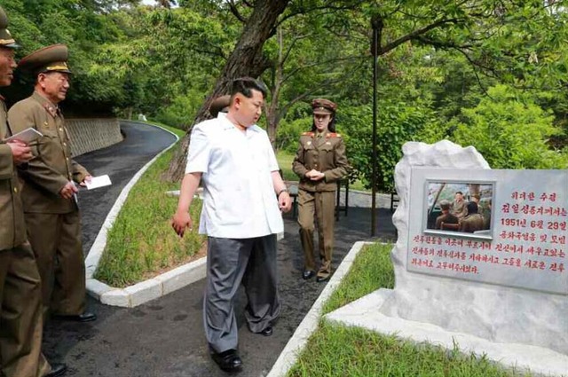 金正恩視察朝鮮祖國解放戰爭遺址 要求提高講解員生活水準