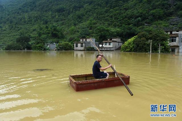 廣西多地洪澇災害致45萬餘人受災 3人死亡5人失蹤