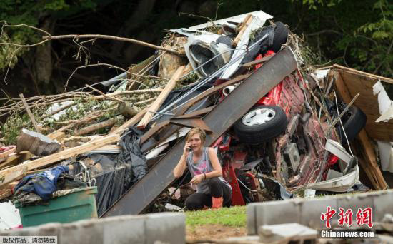 美國肯塔基州遭洪水襲擊 至少2人死亡6人失蹤