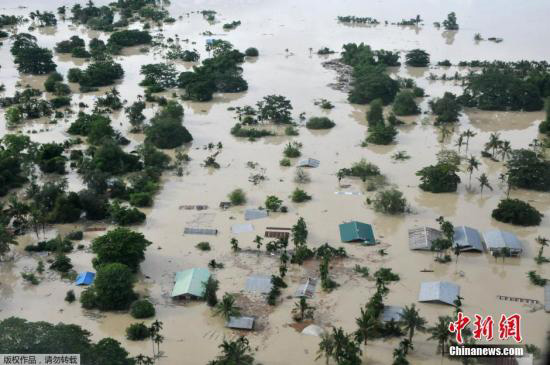 緬甸連日暴雨致至少27人死亡 15萬人受到影響