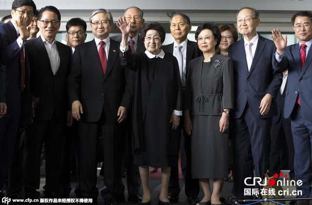 韓前總統金大中遺孀一行啟程訪朝 曾遭“炸機”威脅