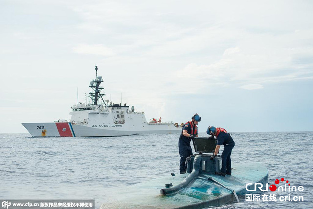 美海警破史上最大毒品走私案 查獲上億美元可卡因