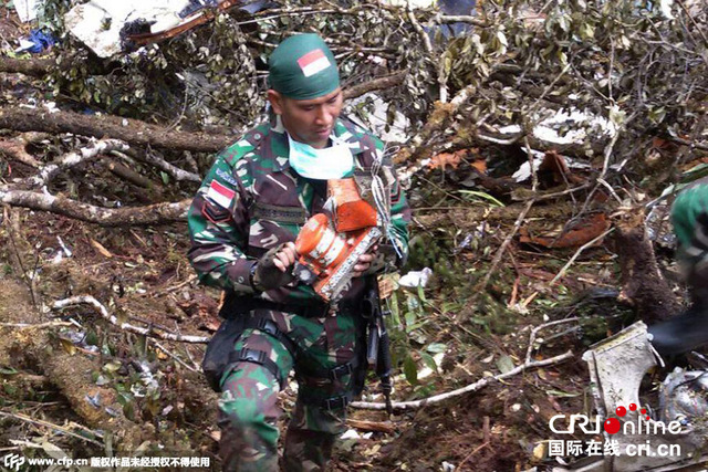 印尼失事客機人員全遇難 墜機地點找到大量現鈔