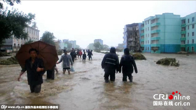 朝鮮北部暴雨成災 金正恩命軍隊全面負責救災