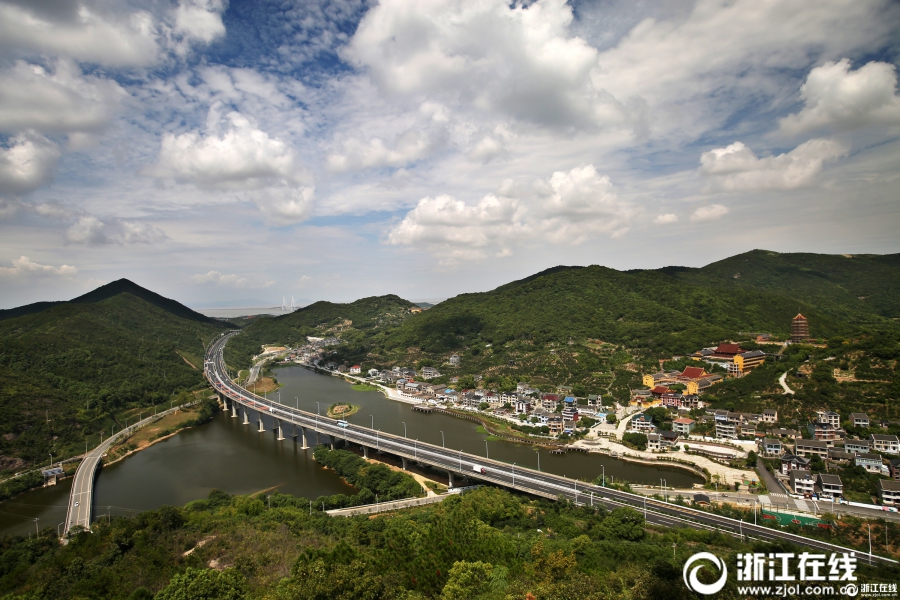 特色小鎮金塘島 美麗舟山橋頭堡