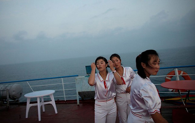 外媒鏡頭下的朝鮮職業女性