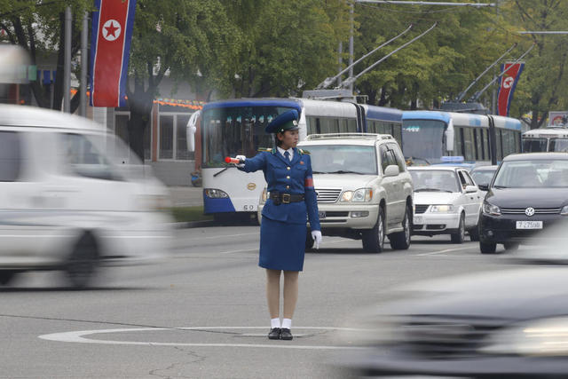 實拍朝鮮勞動黨成立70週年前夕的平壤