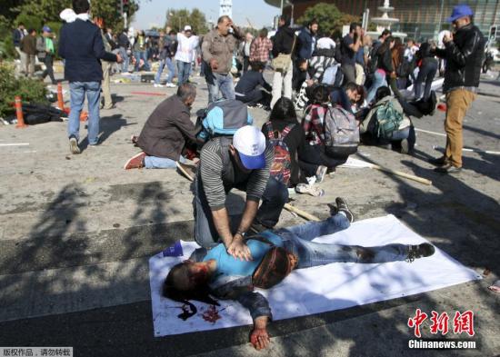 土耳其連環爆炸近百人遇難 目擊者憶述泣不成聲