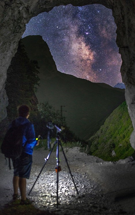 俄男子拍銀河系美圖 璀璨星空讓人沉醉