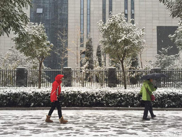 北京發佈暴雪藍色預警信號 連續降雪4天