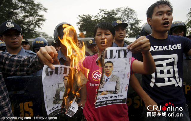 一名美國士兵在菲律賓犯殺人罪被判刑