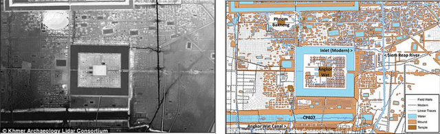 柬埔寨吳哥窟地下藏螺旋狀建築 長1500米