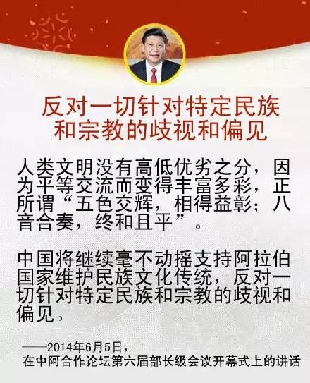 習近平主席關於中國同中東地區以及中阿關係的重要論述