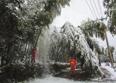 寒潮暴雪大風“三警齊發” 浙江、安徽等地大到暴雪