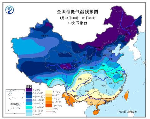 全國將度最冷週末 多地最低氣溫或破極值