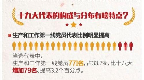 十九大代表中這33.7%因何不平凡？