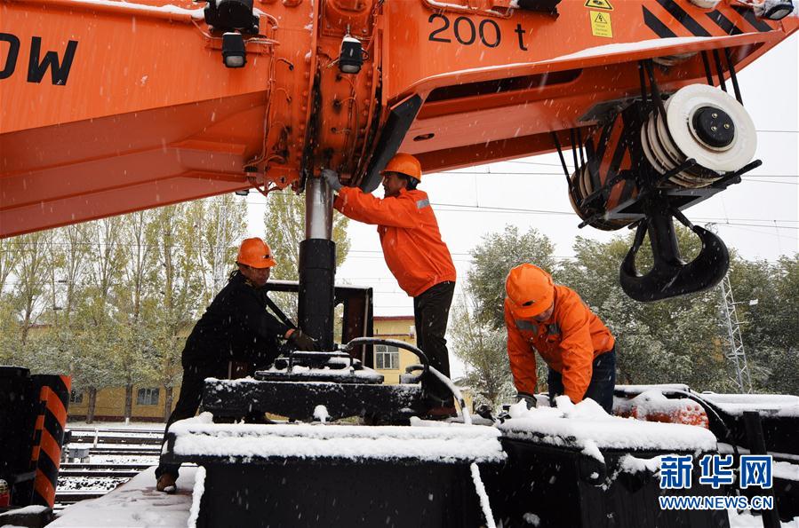 內蒙古甘肅等地出現降雪