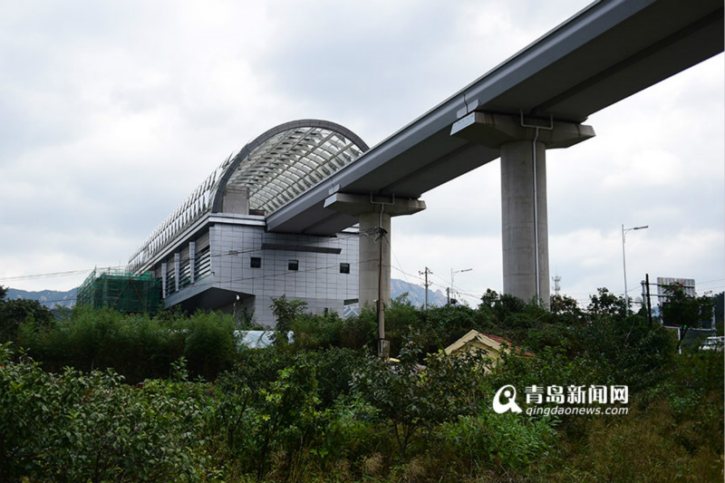 探訪青島地鐵11號線北九水站：四面環山 景色優美_fororder_1_meitu_13