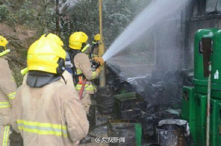 香港旺角油麻地相繼發生縱火事件