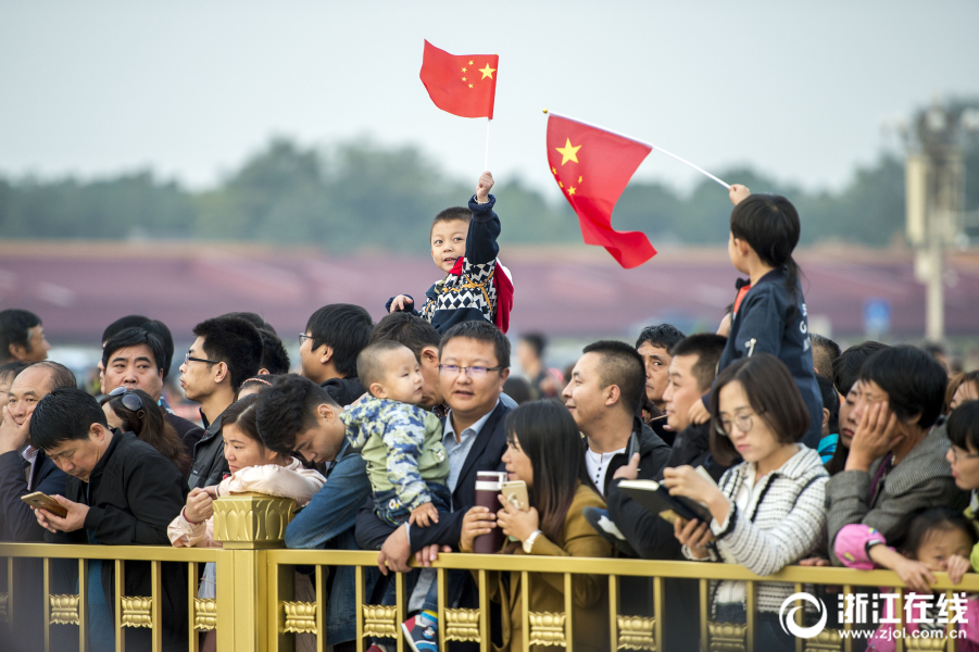 北京：花團錦簇 喜迎十九大