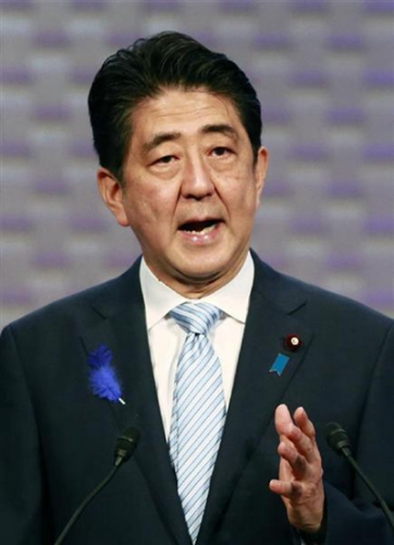 安倍反駁其經濟政策失敗論 呼籲海外對日投資