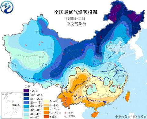 中東部下周局地降溫超10℃ 南方或迎倒春寒