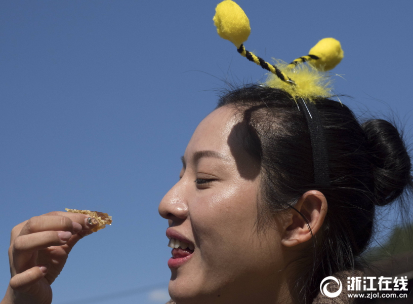 浙江：景寧割蜜節 甜蜜慶豐年