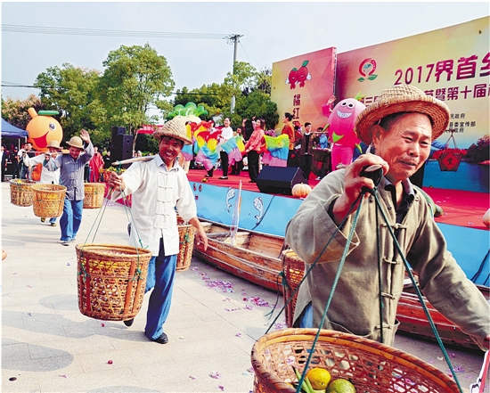 “濱湖小鎮”界首：萬畝柑橘艷枝頭，民居民宿佔鰲頭