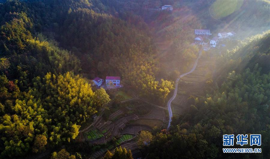 雲蒸霞蔚小山村