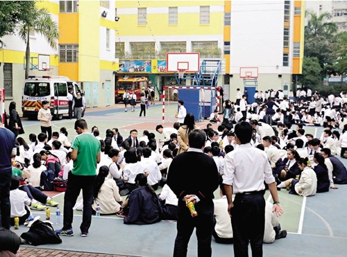 香港大角咀遭化學氣體吹襲 逾千人受影響75人送院